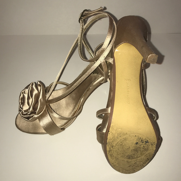 MaxStudio Satin Heels - Picture 6 of 6